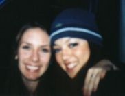 Julie and me camping