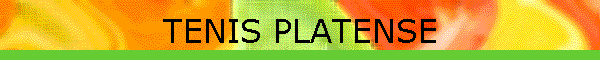 TENIS PLATENSE