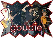 GOUDIE: L-R: Jimmy, Johnny and Einar