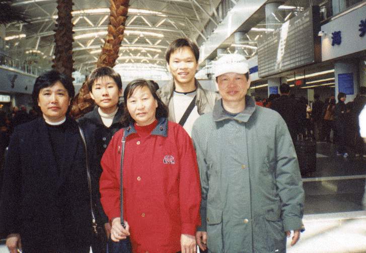 when I left China in March, 2001