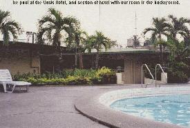 By the Oasis Hotel Pool