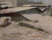 Homes buried under lahar