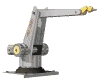 further away robot arm working on project