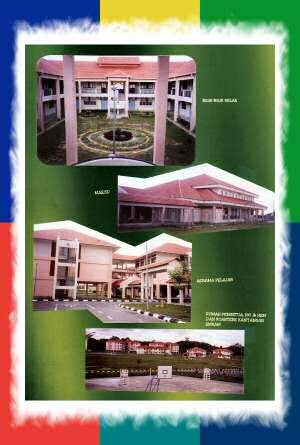 The classes, mosque, boys' hostels and SMKAM staffs' quarters