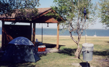 Camp sites near ramp