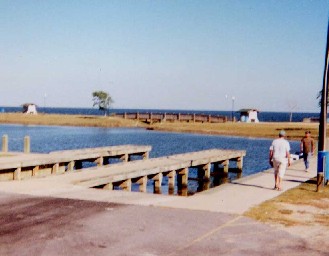 Launch ramp at RV park