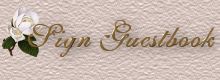 Please sign our guestbook and say hello!
