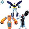 STREET ACTION MINI-CON TEAM - SURESHOCK, HIGH WIRE and GRINDOR figures