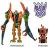 TERRORSAUR with IRONHIDE MINI-CON Figure
