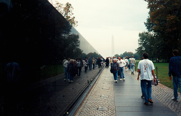 Vietnam War Memorial: The Wall