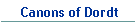 Canons of Dordt
