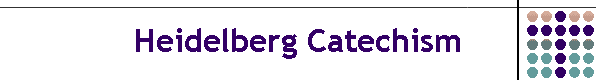 Heidelberg Catechism