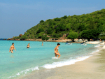 Tien beach,the Coral island,Pattaya