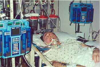 Tony in ICU