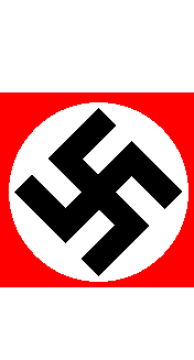 nazi symbol, tempe logo, and soviet union logo