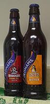 Adnams beer bottles