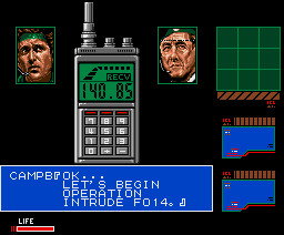 Metal Gear II screen shoot