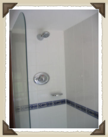 Shower over bath