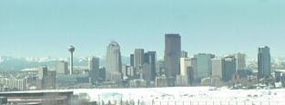 Skyline of Calgary