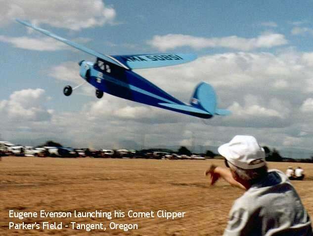 Gene Evenson's Comet Clipper- venue: Parker's Field, Tangent Oregon
