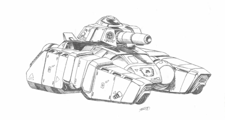 A Centaur Mk Va on Spheris during the Reunification War