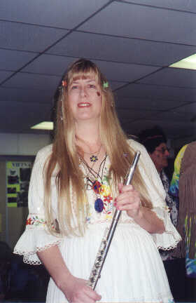 Colleen with flute