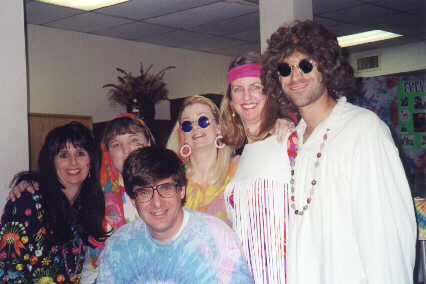 Kathy, Cindy, Connie, Sue, Dave; Tony