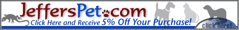 Get 5% off your purchase of $25 or more at Jeffers Pet!