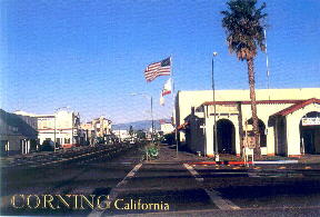 Click on photograph for "Corning on the Web," and California Technologies Website