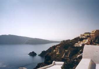 View of the volcano from THEA studios