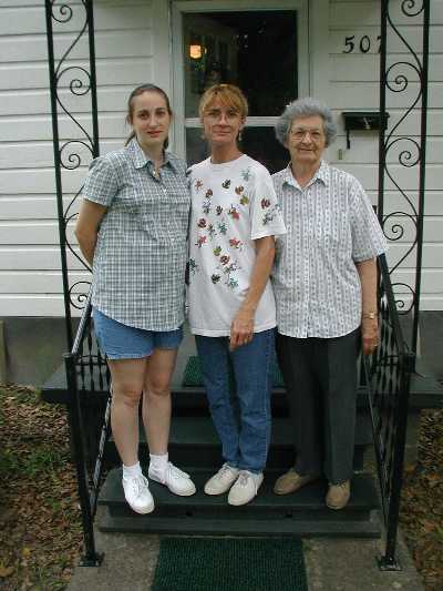 Me, my mother and my paternal Grandma