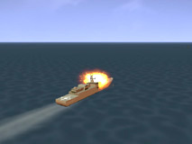 Exploding Ship