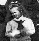 Anastasia, Alexei (in Derevenko's arms), Maria, Olga (behind Alexandra), Alexandra, Tatiana