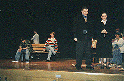(L to R) Billy O'Hara, Suzanne Mitchell, Danielle Combs, Andy Pfister, Christina Fohl, Nikki Woodall