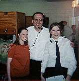 (L to R) Lora Robinson, Mark O'Hara, Amanda Sunderhaus
