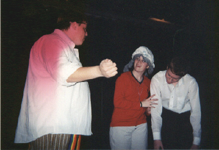 (L to R) Steve Ellis, Stacy Lickert, and Joel Sackenheim