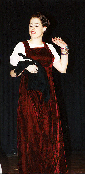 Laura Beckman as the Princess' Maid