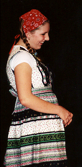 Amanda Sunderhaus as the Peasant
