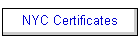 NYC Certificates