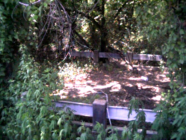 Another view of the south abandoned bridge.