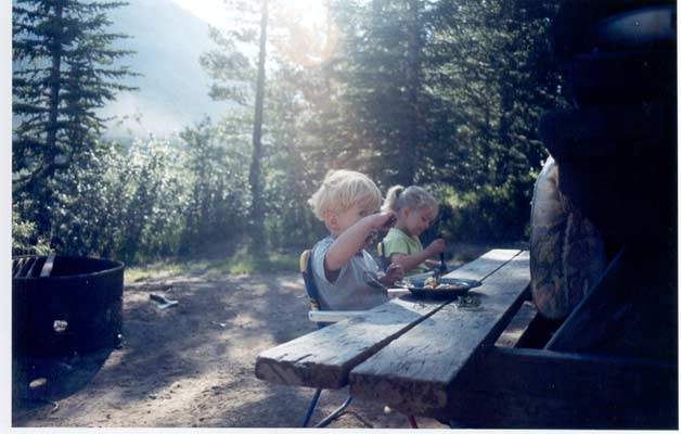 To short to use the picnic table properly!