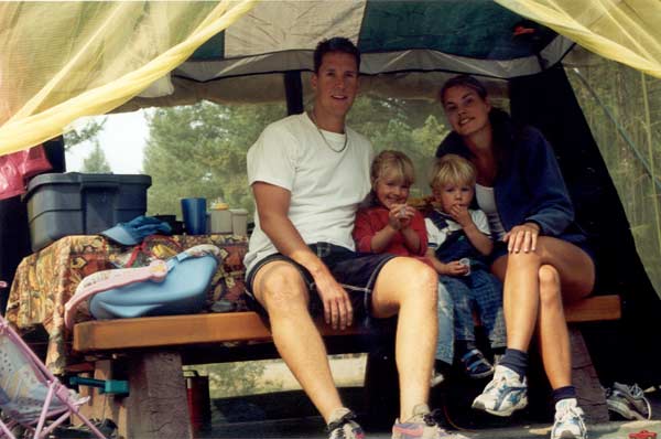 The Dewit family at camp!