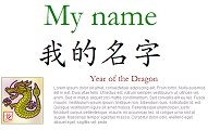 Zodiac Name Translation Sample