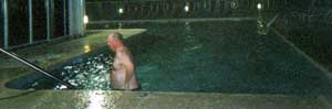 The North Atlantic has nothing on the icy water in this pool
