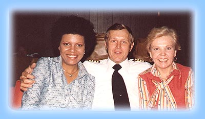 Carolyn Davis Bowman, Capt. George Cook, Virginia Morse Coan
