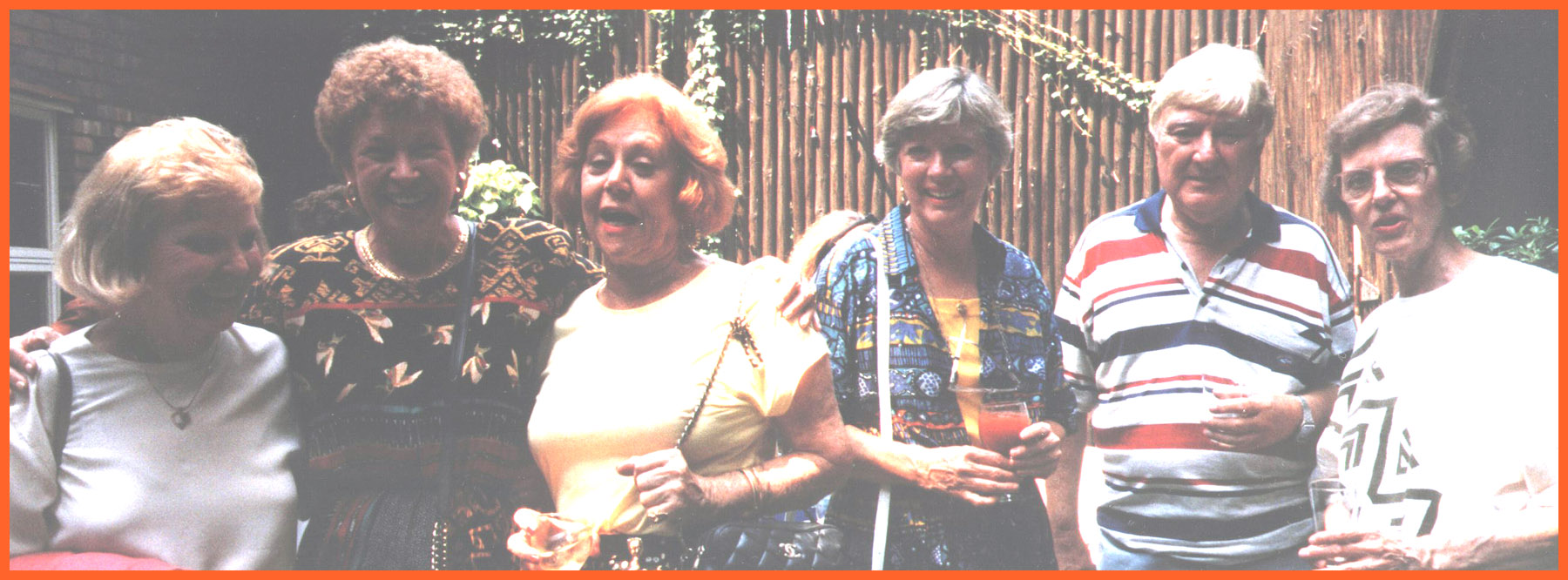 Ginny Coan, Shirley Grosshardt, Rita Walsh, Flo Emeigh, Fred Shimandle, Jackie Keane