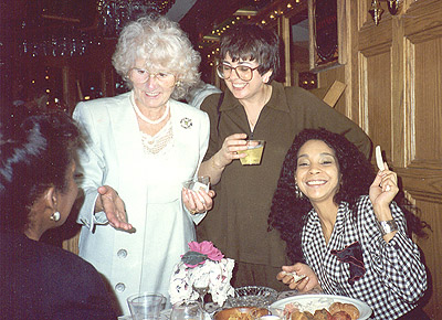 Mrs Rafferty, F/A's Yvonne Rafferty and Yvonne Norman