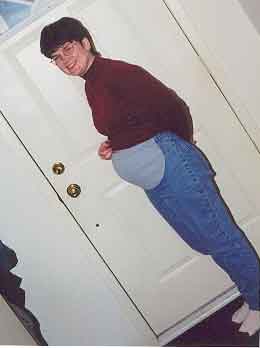 Robin D. at 25.5 weeks pregnant