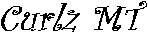 Curlz - Italic Bold