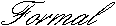 Formal - Italic
